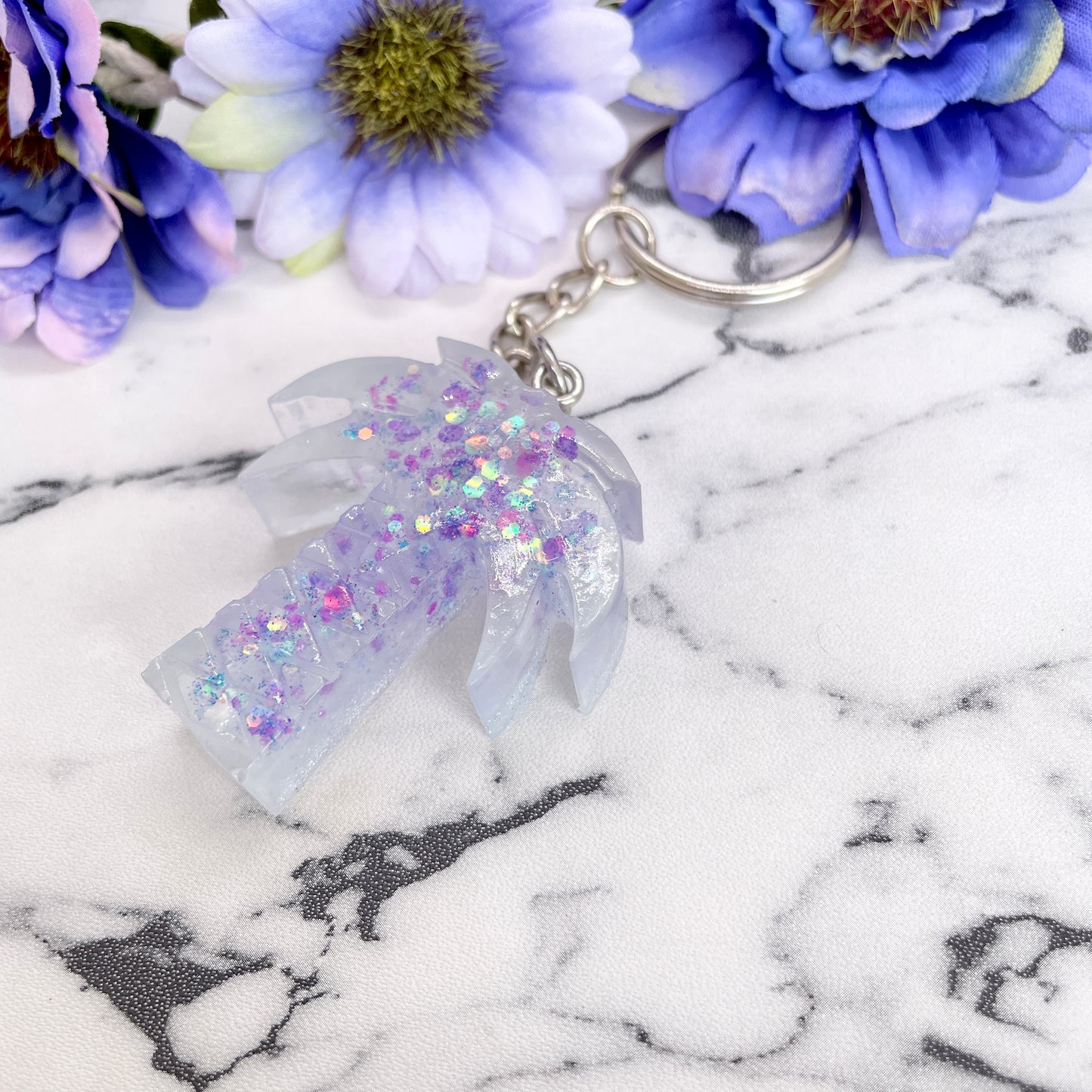 Palm Tree Keychain