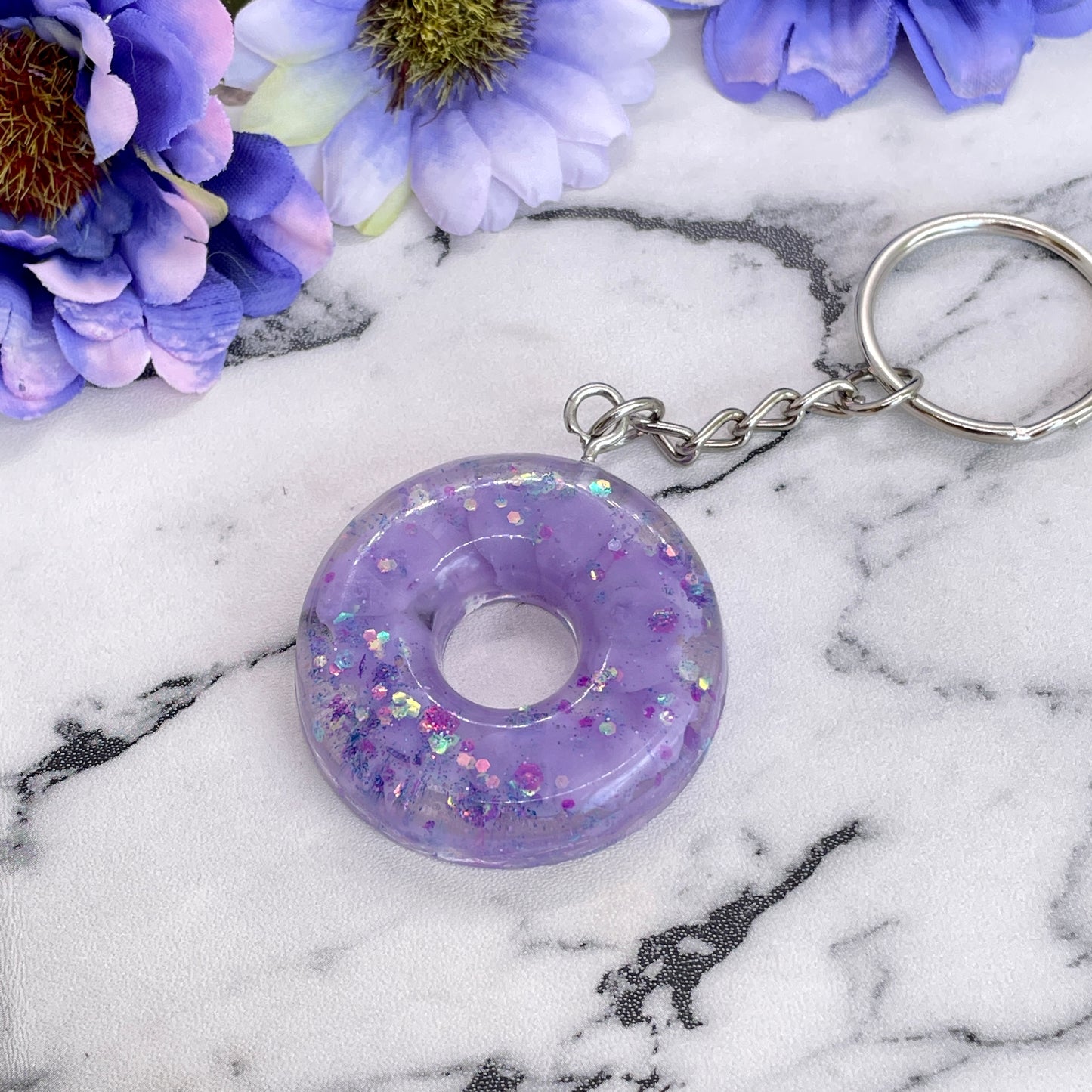 Donut Keychain