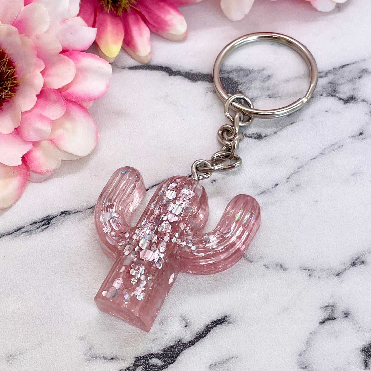 Cactus Keychain