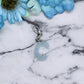 Light Blue Small Letter Keychain