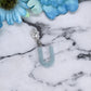 Light Blue Small Letter Keychain