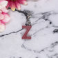 Rose Gold Small Letter Keychain